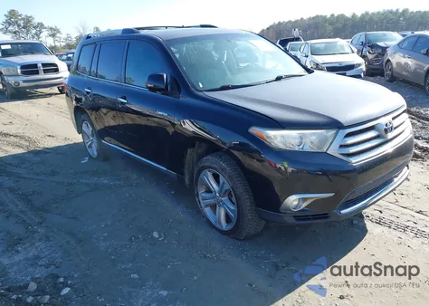 2012 Toyota Highlander Limited V6 z USA, uszkodzony, nr VIN 5TDDK3EH4CS157205